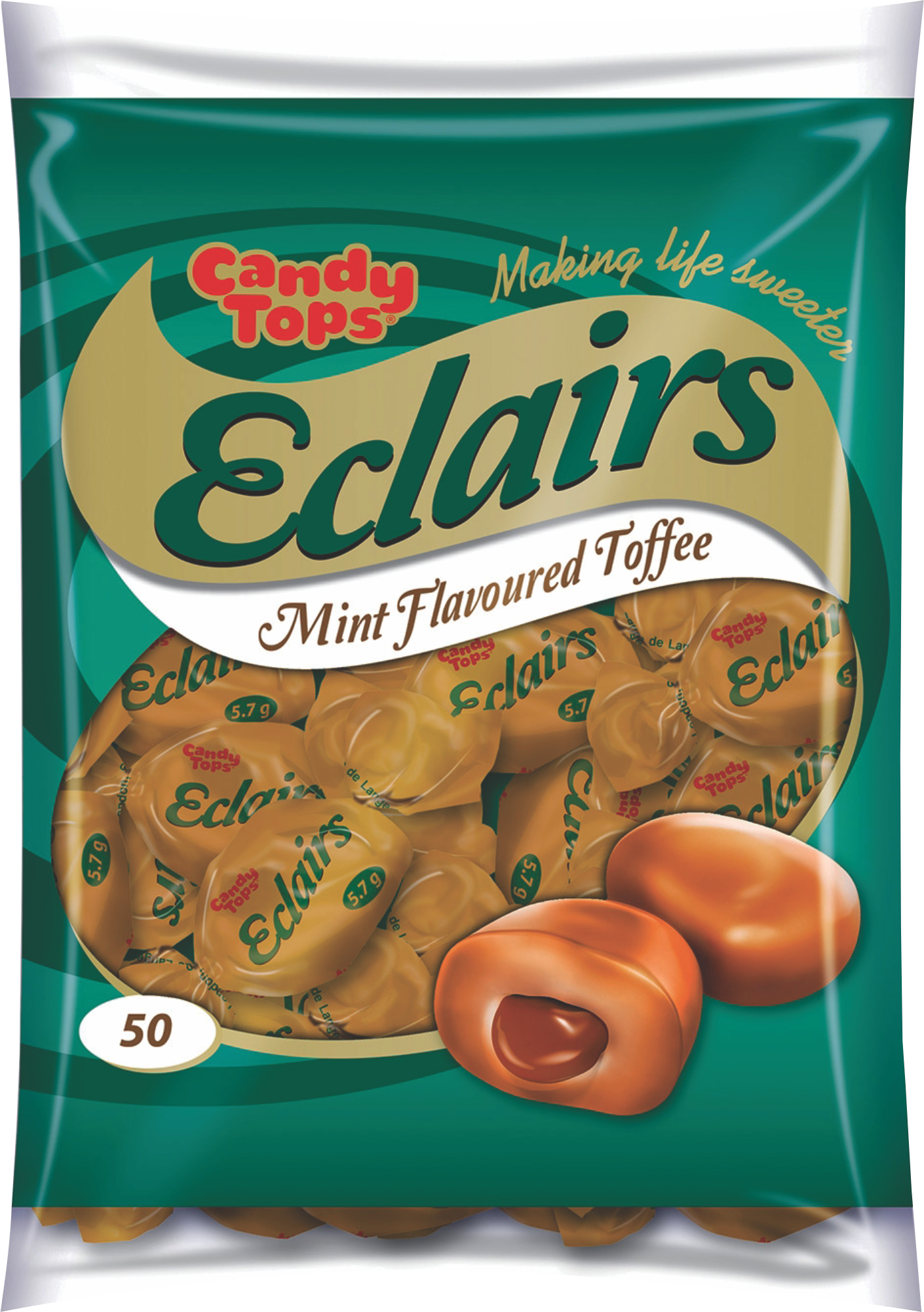 Candy Tops Mint Eclairs 50’S