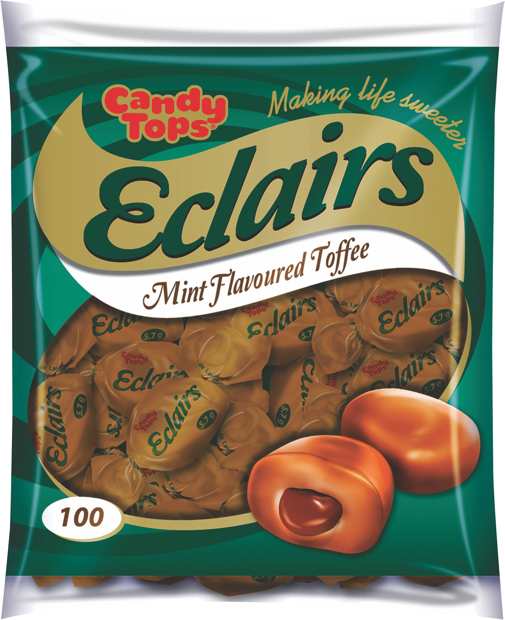 Candy Tops Mint Eclairs 100’S