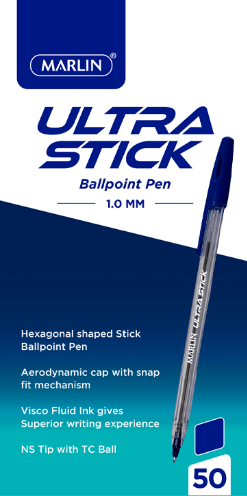 Edo Stick Medium Pens – Blue
