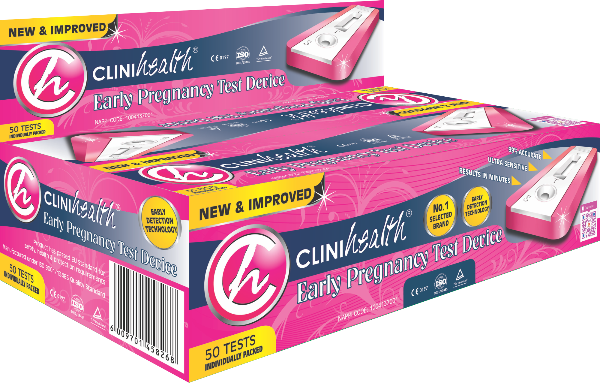 Clini Health Early Pregnancy Test Device