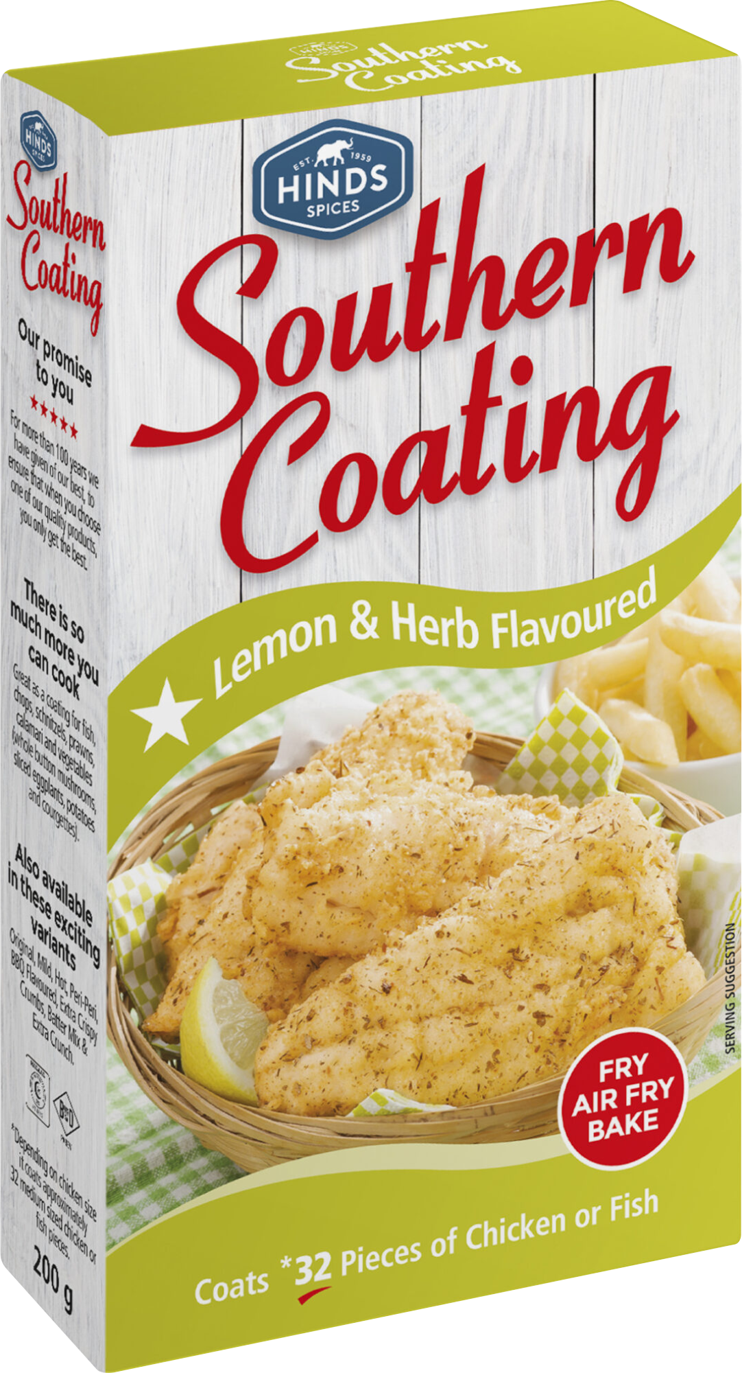 Hinds Southern Coating – Lemon & Herb