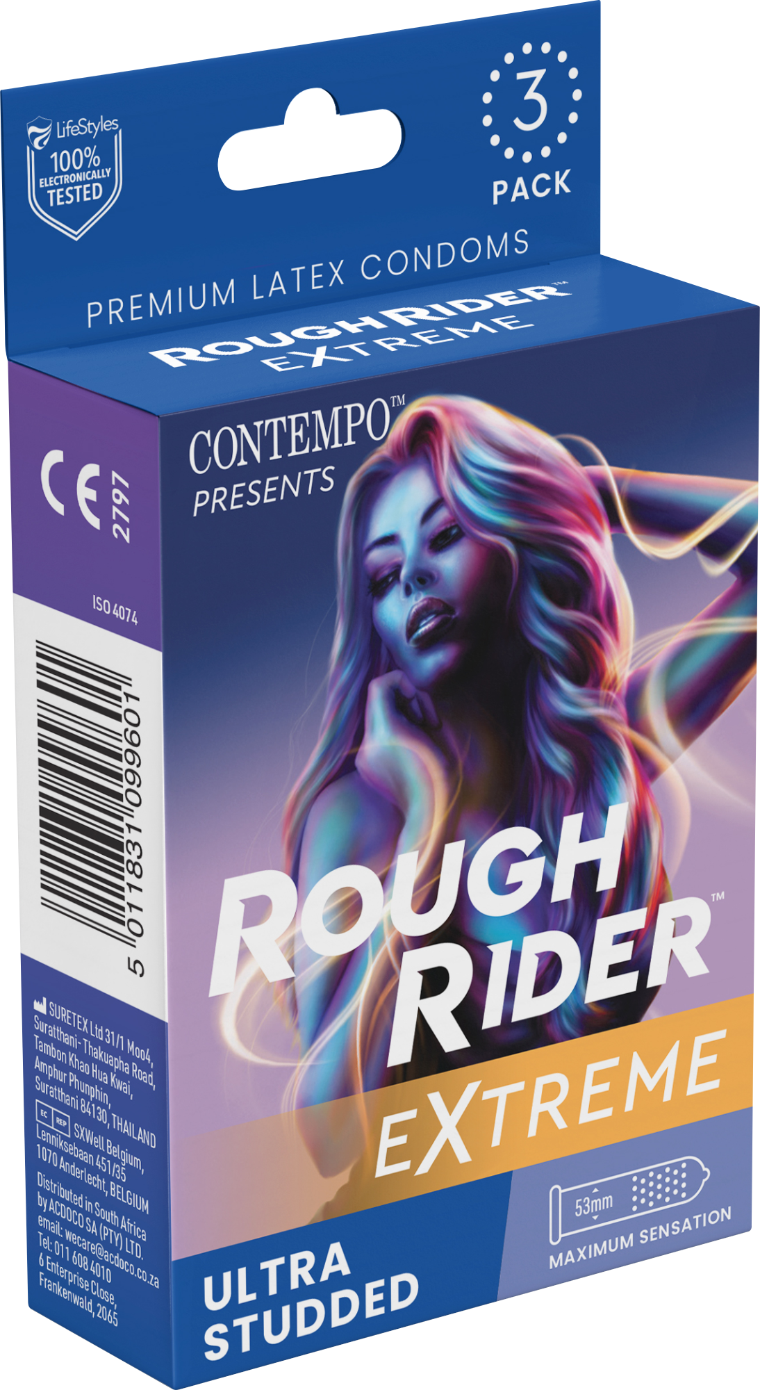 Contempo Condoms Rough Rider Extreme