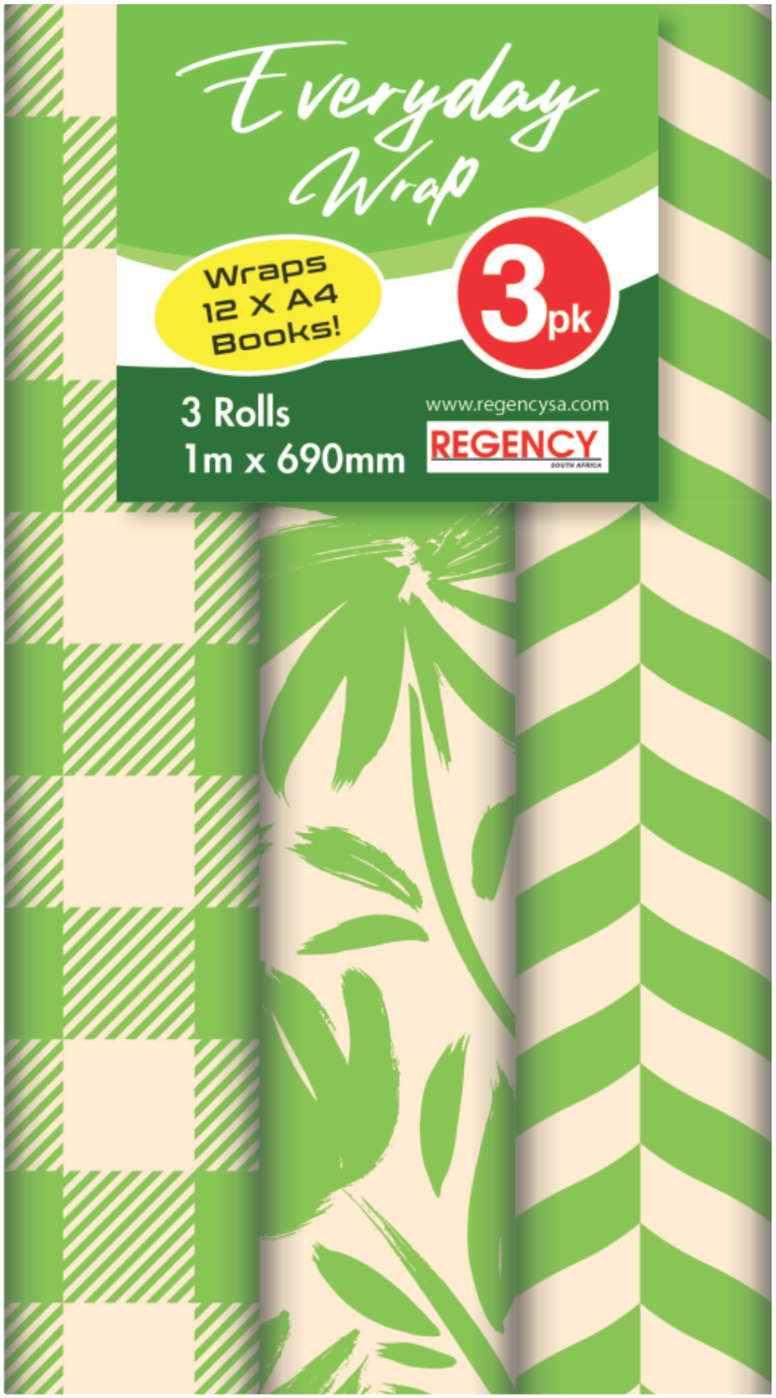 Gift Wrap 690X1Mt (Everyday Wrap Green)