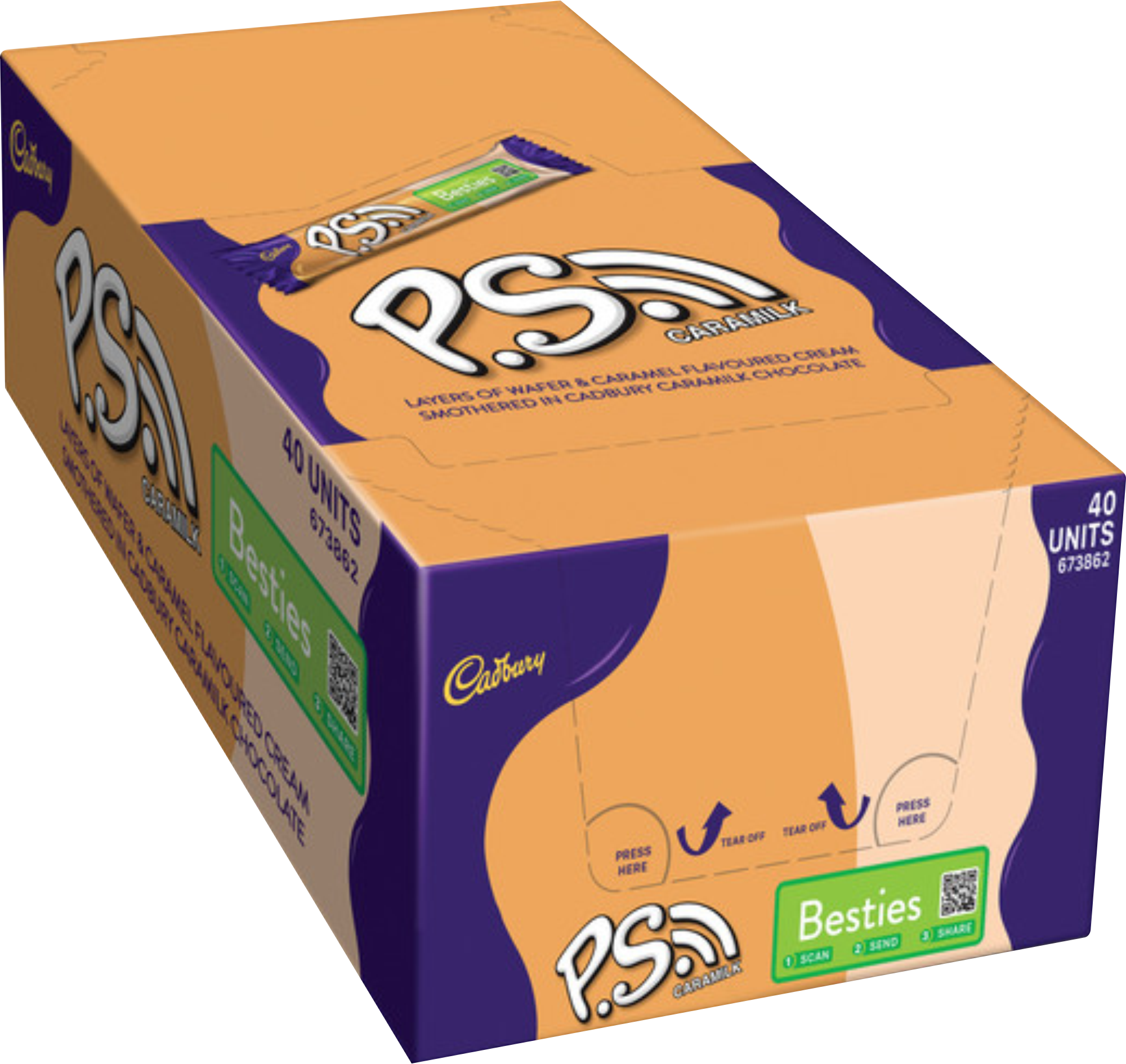 Cadbury Large Bar – P.S Caramilk
