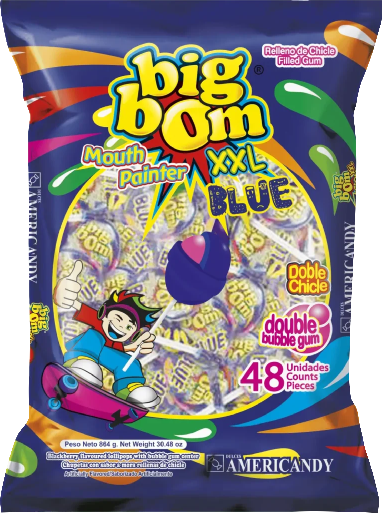Big Bom Pops – Blue Mouth Painter