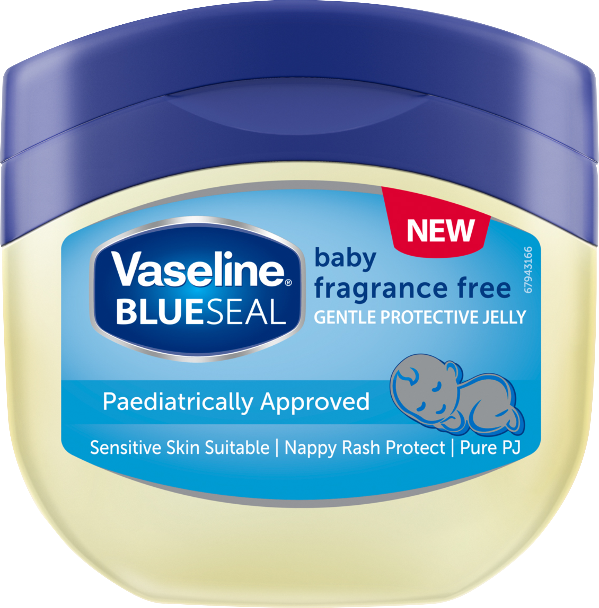 Blue Seal Vaseline 250M – Baby Fragrance Free