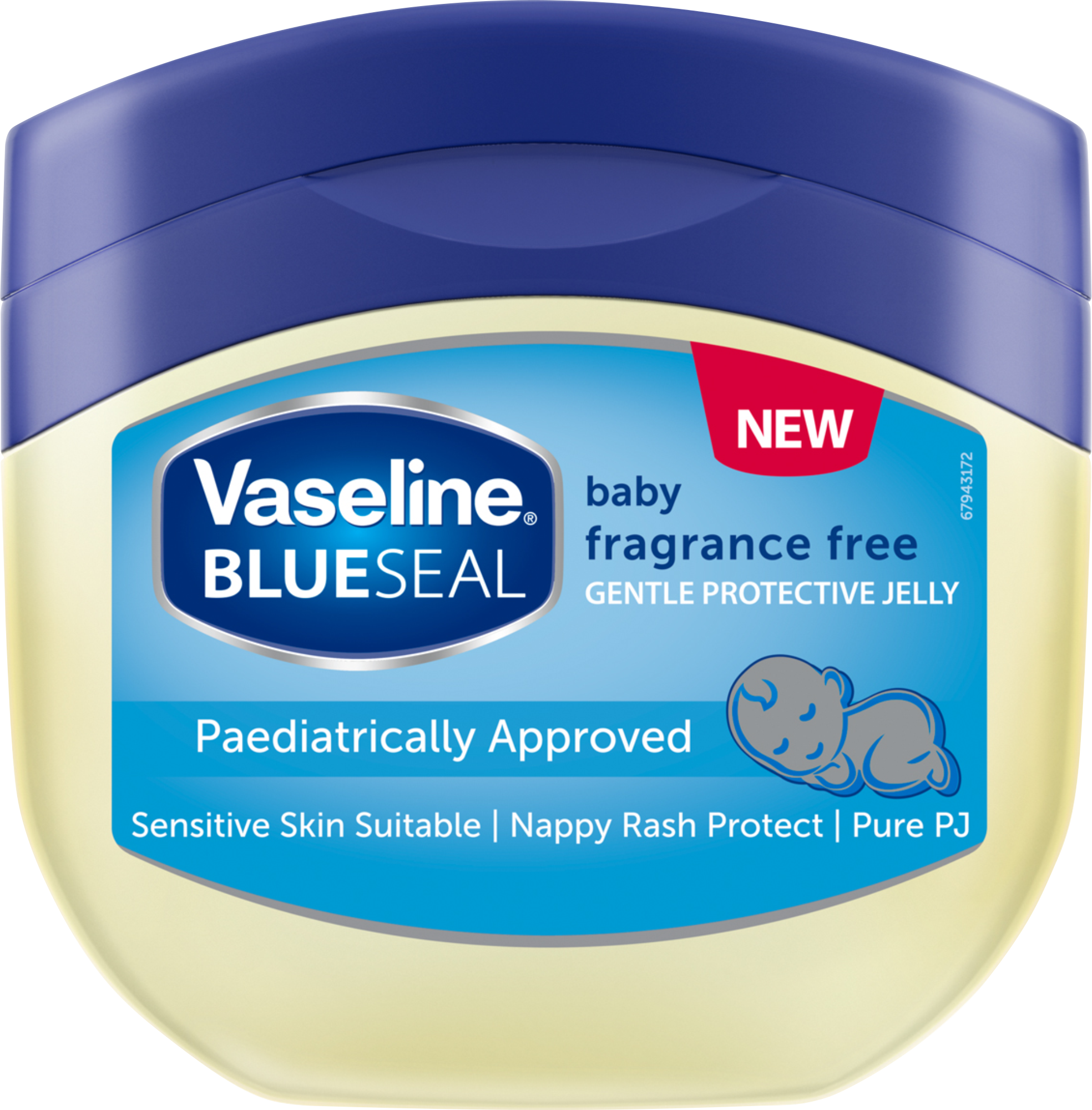 Blue Seal Vaseline 450M – Baby Fragrance Free