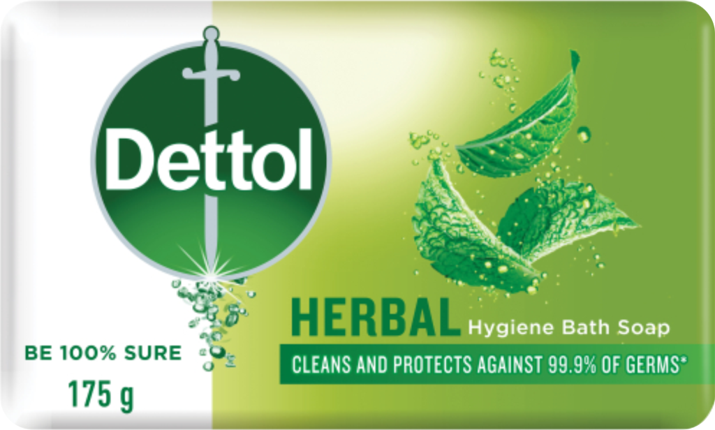 Dettol Soap 12x175g - Herbal