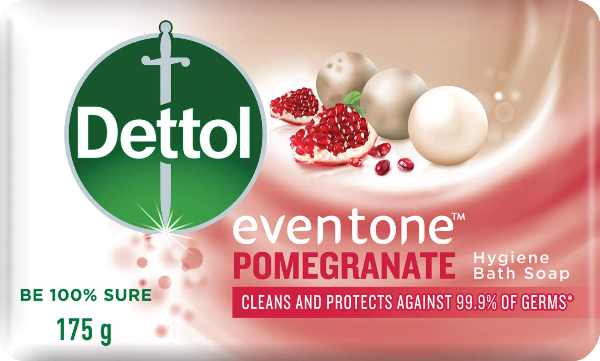 Dettol Soap – Even Tone Pomegranate