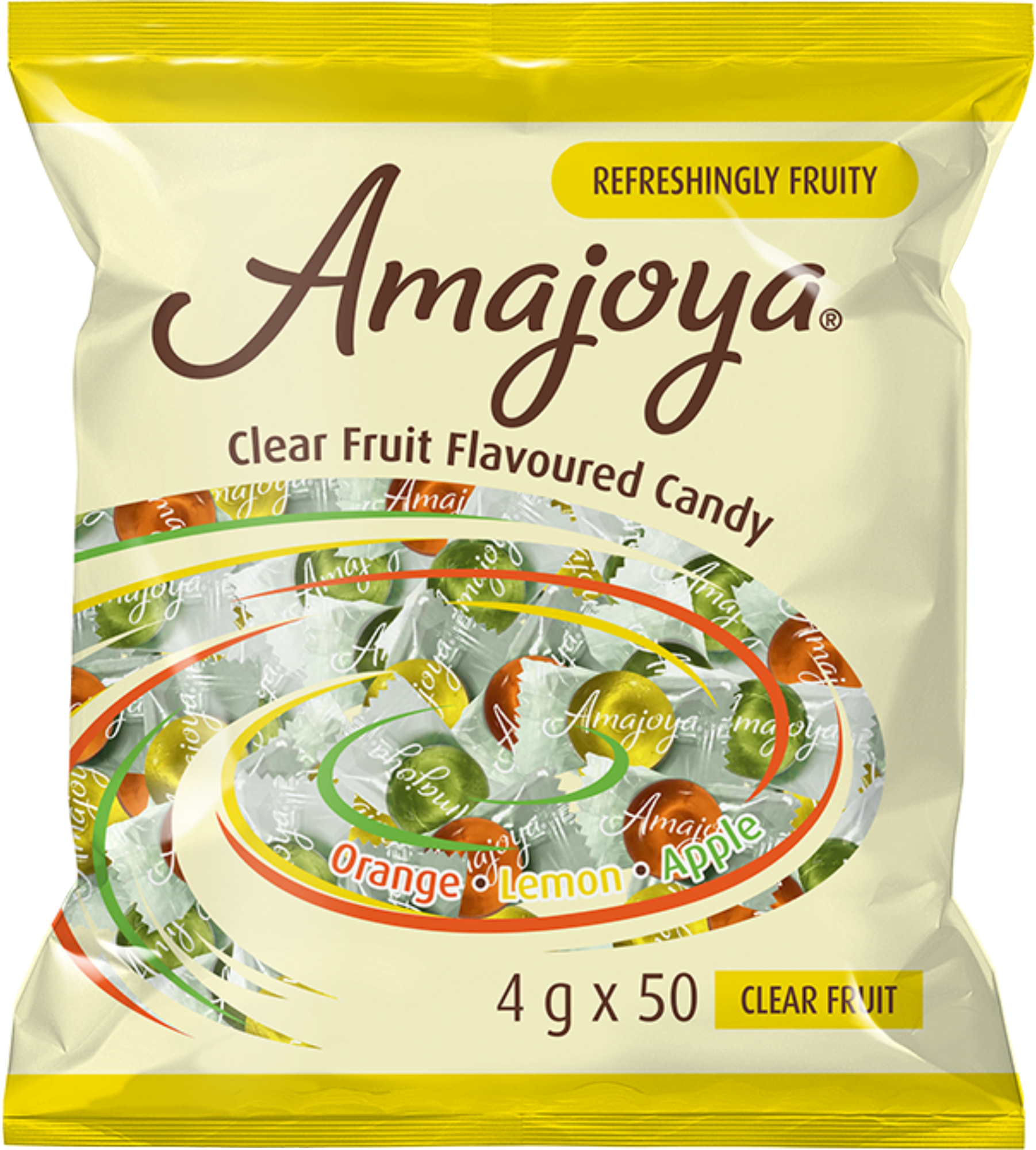 Amajoya Candy 50’S – Clear Fruit