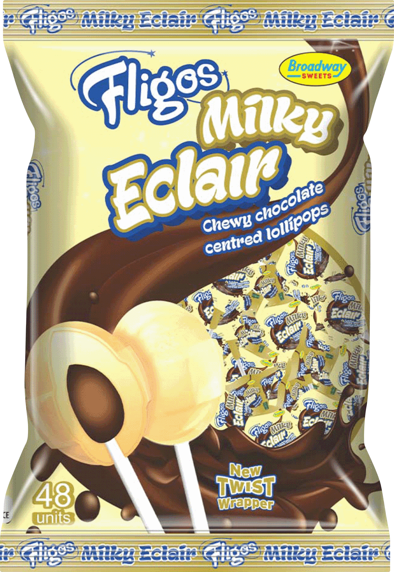 Fligos Pops – Milky Eclairs