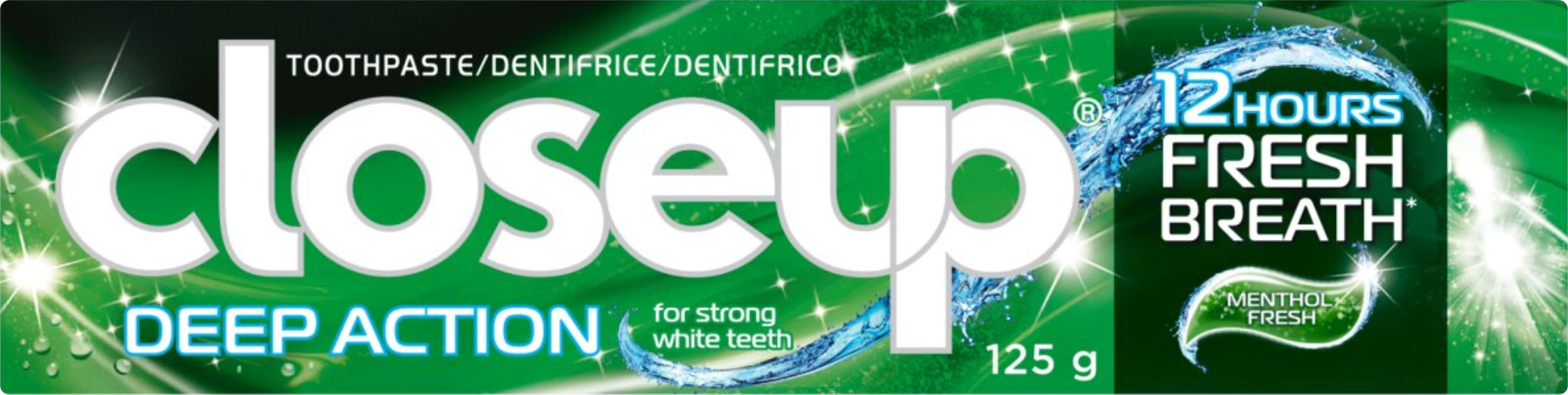 Close-Up Toothpaste – Menthol Fresh