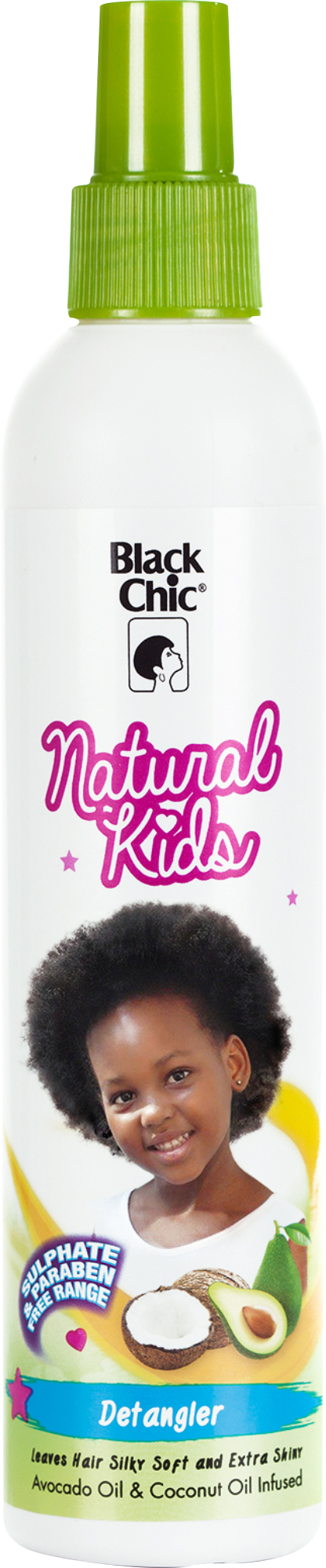 Black Chic Natural Kids Detangler Spray Sw
